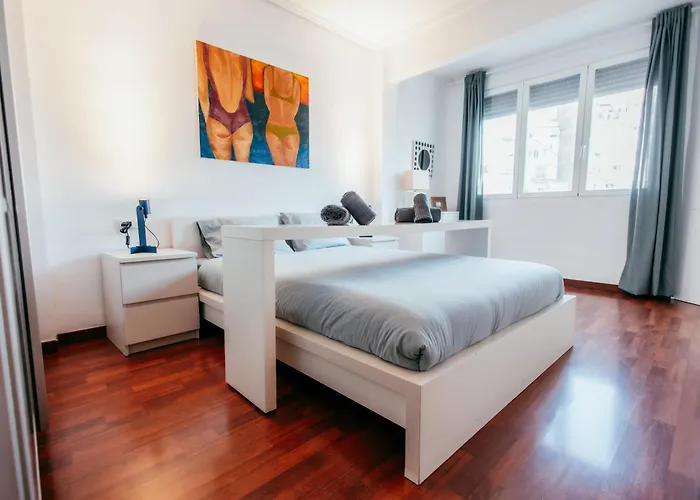 Ruzafa, Centre 10 Min, Terrace, 2 Apartament Walencja